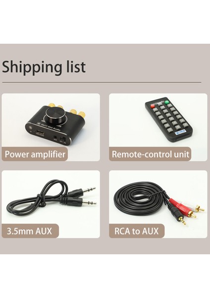 X15H 15W Stereo Amplifikatör Kartı Bluetooth App Kumanda 12/24V (Yurt Dışından) fiyatları