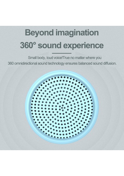 Taşınabilir Bluetooth 5.0 Blı Mikrofonlu Hoparlör (Yurt Dışından)