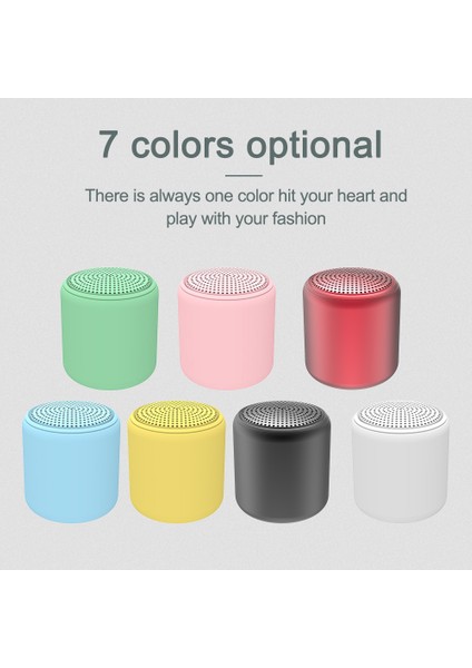 Taşınabilir Bluetooth 5.0 Blı Mikrofonlu Hoparlör (Yurt Dışından)