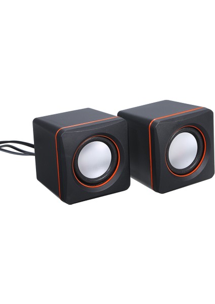 Mini Masaüstü Hoparlörü - 3.5 mm Jak Dizüstü ve Akıllı Telefon Uyumlu (Yurt Dışından)