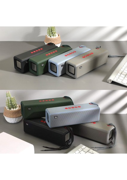 TG271 Kablosuz Hoparlör Hifi Stereo 2400MAH Taşınabilir Ev & Dış Mekan (Yurt Dışından)