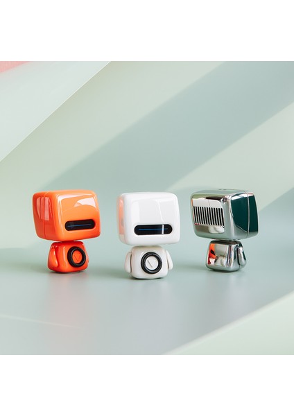 Taşınabilir Robot Tasarımlı Bluetooth Hoparlör (Yurt Dışından)