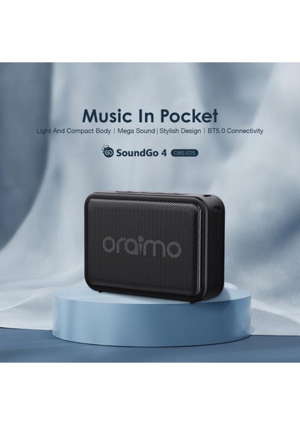 Soundgo 4 Ultra Taşınabilir Bluetooth Hoparlör (Yurt Dışından)