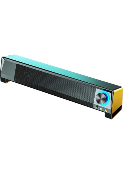 V-199 USB Bilgisayar Hoparlörü Kablolu Stereo Subwoofer Güçlü Bas Pc Dizüstü Telefon (Yurt Dışından)