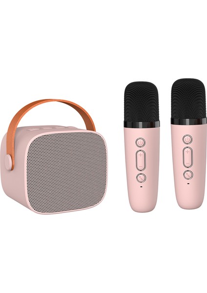 Mini Bluetooth Karaoke Hoparlör ve Kablosuz Mikrofon Seti - Ev Partileri (Yurt Dışından)