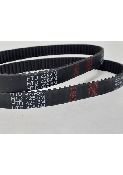 HTD5M 425 15mm Kauçuk Zaman Kayış modelleri