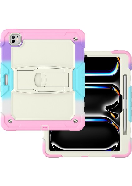iPad Pro 13 2024 Için Silikon Hidrik Pc Kılıfı (Yurt Dışından)