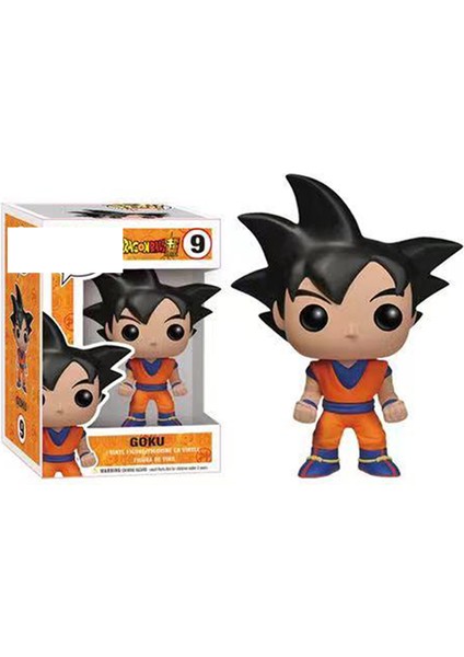 Pop Seven Dragon Ball Goku Vegeta Anime Sevimli Bebeğin Elini Çevreleyen Çizgi Film Oyuncaklarının Q Versiyonu (Yurt Dışından)
