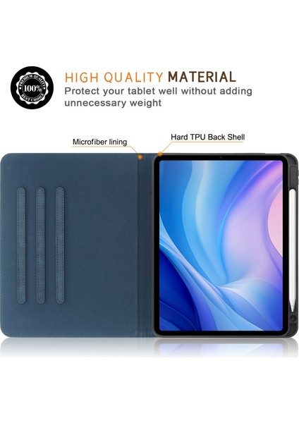 iPad Air 11 2024 / Pro 11 2022 Için Akıllı Deri Tablet Kılıfı (Yurt Dışından) modelleri