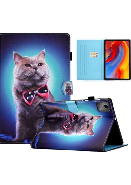 Lenovo Tab M11 / Xiaoxin Pad 11 2024 Için Dikiş Tablet Kılıfı (Yurt Dışından)