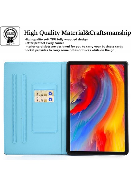 Lenovo Tab M11 / Xiaoxin Pad 11 2024 Için Dikiş Tablet Kılıfı (Yurt Dışından)