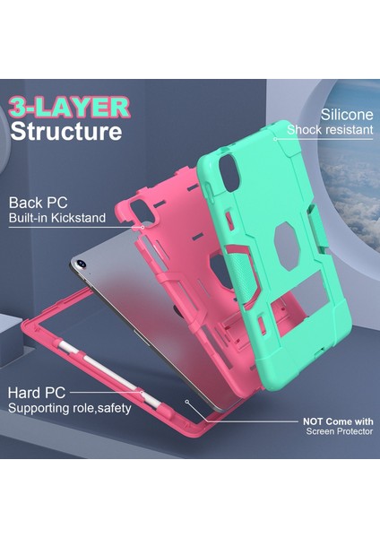 iPad Air 11 2024 Için Silikon Akrilik Pc Tablet Kılıfı (Yurt Dışından) fiyatları