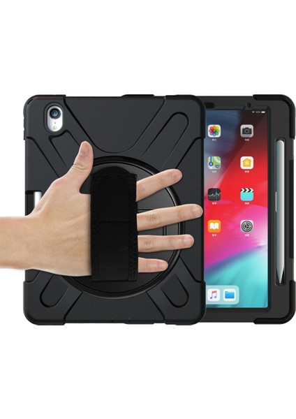iPad Pro 11 2024 Için Silikon Hibrit Pc Tablet Kılıfı (Yurt Dışından)
