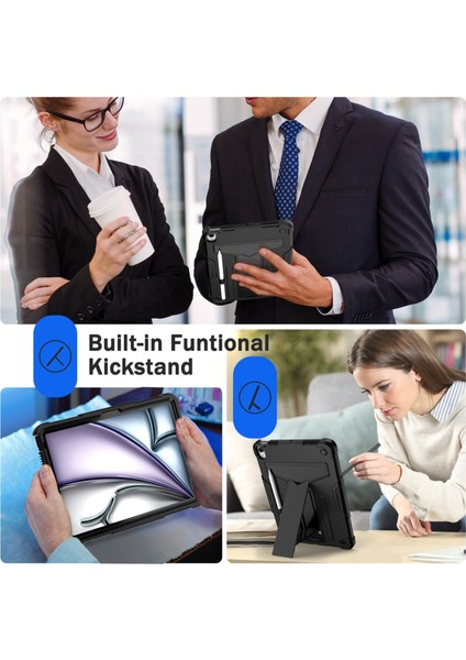 iPad Air 11 2024 Için Silikon Hibrit Pc Kılıfı (Yurt Dışından) indirimleri