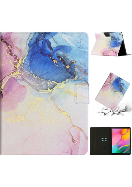 Samsung Galaxy Tab A 10.1 2019 T510 Için Deri Tablet Kılıfı (Yurt Dışından)