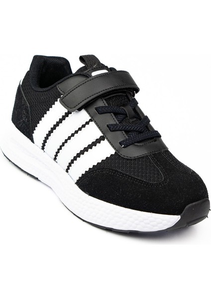 1876 Siyah Erkek Çocuk Spor Ayakkabı