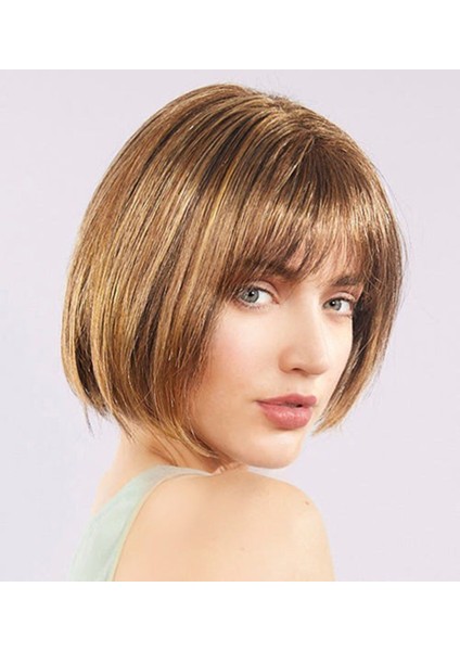 Açık Kahverengi Küt Parti Peruk Küt Saç (4172) fiyatları