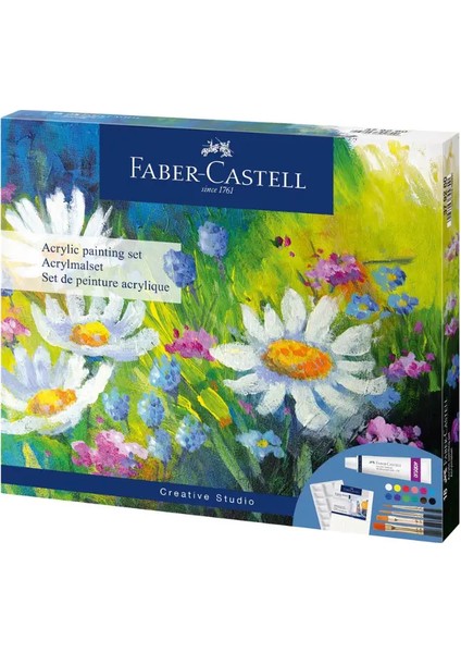 Faber Castell Akrilik Boya Seti 18 Parça 12X9ML