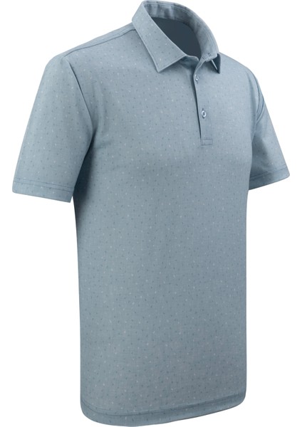 Erkek Gömlek Yaka Dijital Baskı Desenli Klasik Kalıp Tişört - 5109 fiyatları