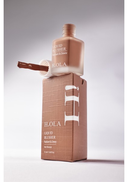 Likit Allık | Lıquıd Blusher Hot Bronze | Kalıcı Yüksek Pigmentli Nemlendirici | Hot Bronze