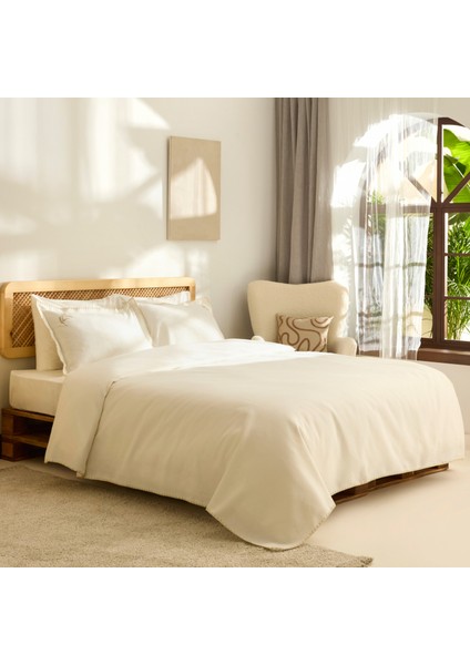 Liana Çift Kişilik Pike Takımı Offwhite fiyatları