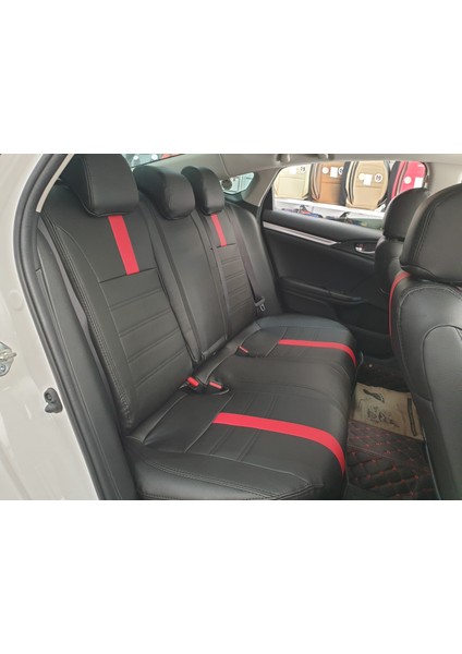 Honda Civic Araca Özel Oto Koltuk Kılıfı - Deri fırsatları