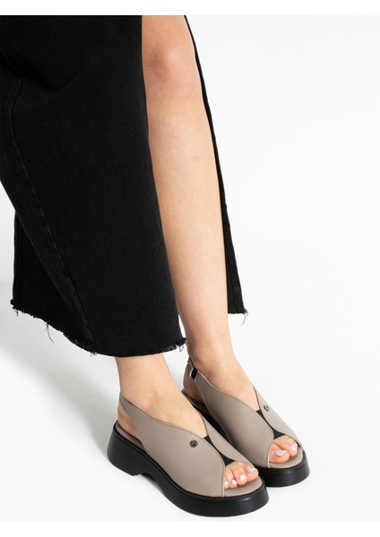 Pierre Cardin Marcy Kadın Vizon Topuklu Sandalet fiyatları
