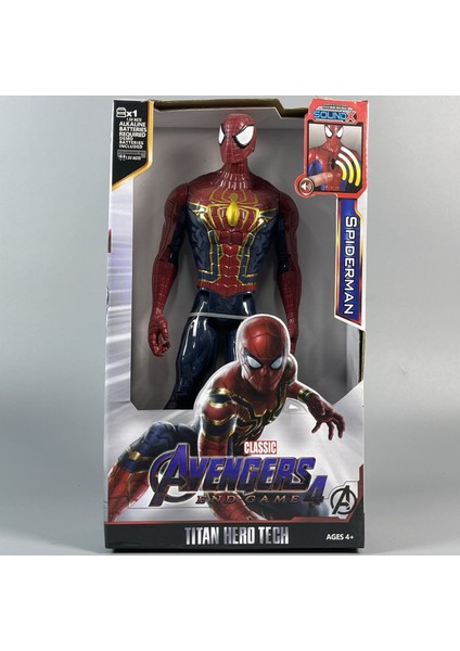 Yeni Avengers Iron Man Justice League Simülasyon Bebeklerini Çevreleyen Sesli El Aleti Filmi (Yurt Dışından)