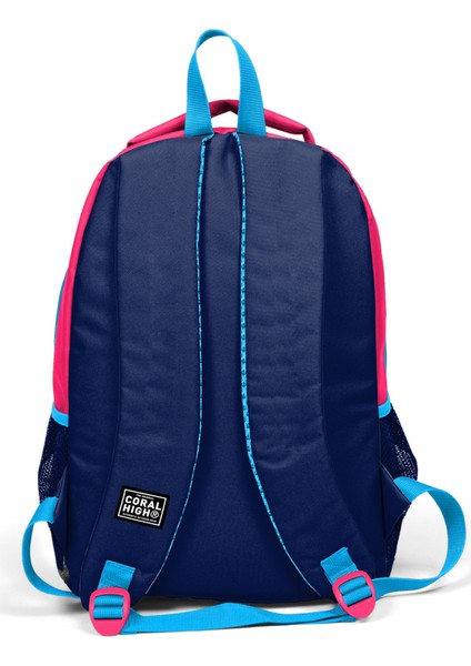 Kids Neon Mercan Lacivert 3’lü Okul Çanta Seti SET0114392 indirimleri