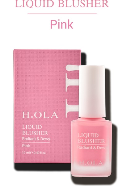 Likit Allık | Liquid Blusher Pınk | Kalıcı Yüksek Pigmentli | Pink
