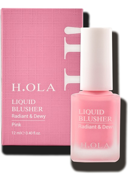 Likit Allık | Liquid Blusher Pınk | Kalıcı Yüksek Pigmentli | Pink