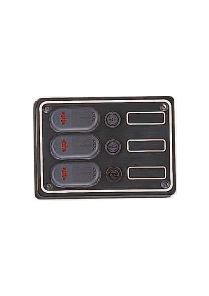 Sigorta Paneli 3 Switch 95X133MM