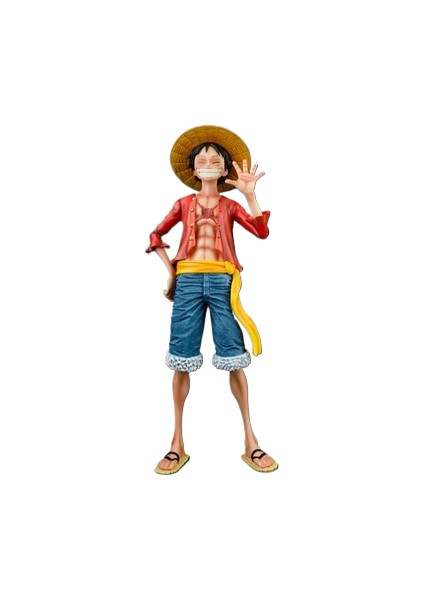 43CM Smiley Luffy El Modeli Figür Heykelcik Hediye (Yurt Dışından)