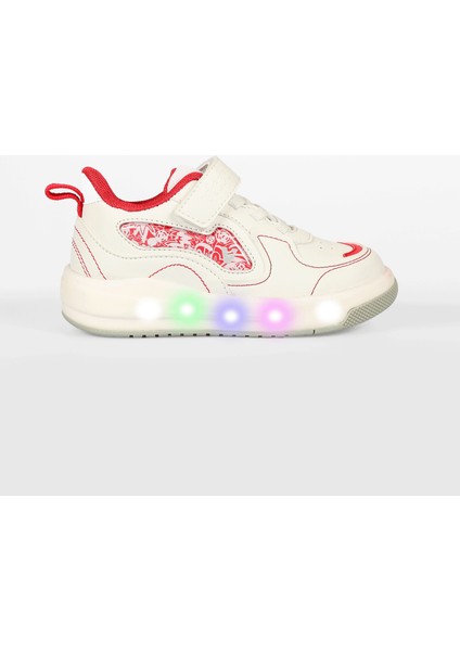 Disnew Işıklı Kız Okul Öncesi Beyaz Sneaker fiyatları