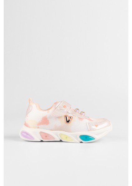 Gelato Işıklı Kız Okul Öncesi Pudra Spor Ayakkabı