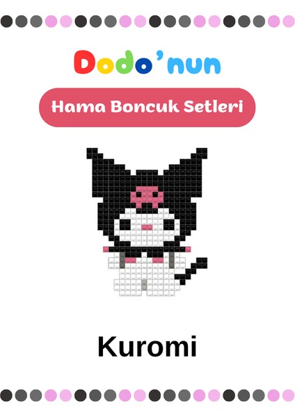 Dodo'nun Hama Boncuk Seti Kuromi