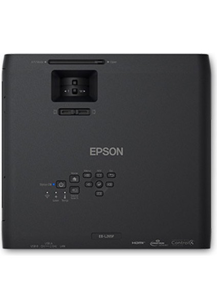 EB-L265 4600 Ansı Lümen Kablosuz Multimedya USB Siyah Projeksiyon