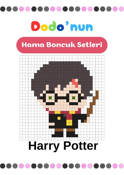 Dodo'nun Hama Boncuk Seti Harry Potter