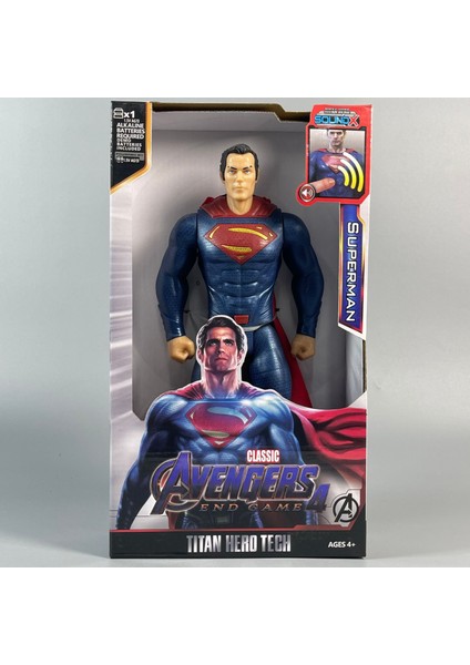 Yeni Avengers Iron Man Justice League Simülasyon Bebeklerini Çevreleyen Sesli El Aleti Filmi (Yurt Dışından)