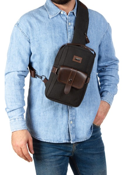 Şık kanvas omuz ve sırt çantası, hafif ve dayanıklı tekstil tasarımıyla günlük kullanım için indirimleri