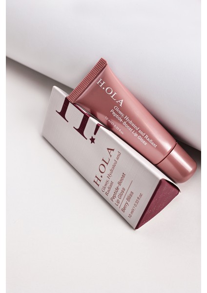 Lip Gloss | Dudak Parlatıcısı | Kalıcı, Yüksek Pigmentli | Peptide-Boost| Berry Blıss modelleri