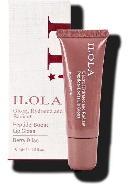 Lip Gloss | Dudak Parlatıcısı | Kalıcı, Yüksek Pigmentli | Peptide-Boost| Berry Blıss fırsatları