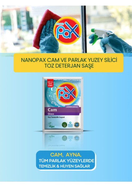 Parlak ve Genel Yuzey Temizlik Toz Deterjan 4'lü Set (Ultra Konsantre)