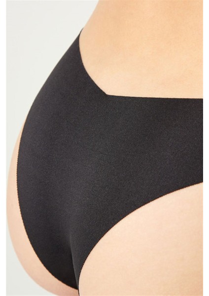 Basic Iz Yapmayan Lazer Kesim Kadın Bikini Külot 3'lü Paket - 6 fırsatları