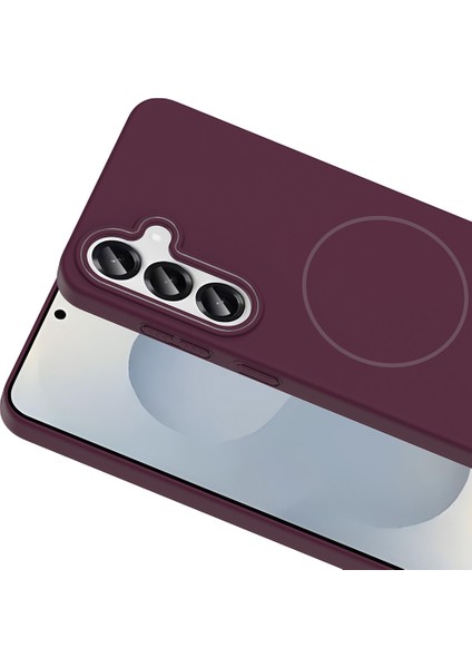 Samsung Galaxy S24 Kapak Ince Zarif Magsafe Şarj Kılıf modelleri