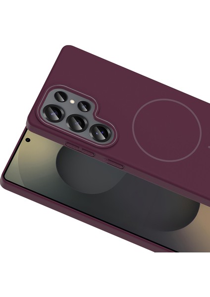 Samsung Galaxy S23 Ultra Kapak Ince Zarif Magsafe Şarj Kılıf modelleri