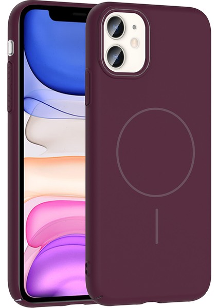 Apple iPhone 11 Kapak Ince Zarif Magsafe Şarj Kılıf