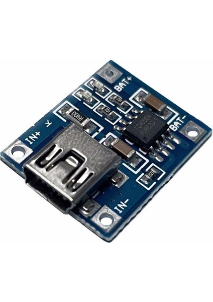 TP4056 1A Lipo Batarya Şarj Modülü (Mini Usb)