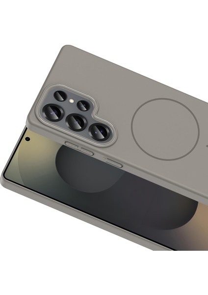 Samsung Galaxy S24 Ultra Kapak Ince Zarif Magsafe Şarj Kılıf modelleri