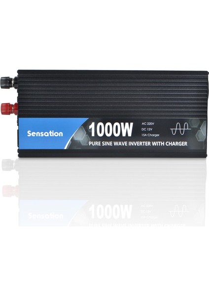 1000W Watt 1 Kw Tam Sinüss ŞARJLI(15A) Ekranlı Inverter 12/220V Çevirici Inverter Dw Serisi fiyatları